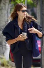 KAIA GERBER Heading to a Spa in West Hollywood 09/03/2023