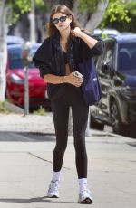 KAIA GERBER Heading to a Spa in West Hollywood 09/03/2023
