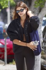 KAIA GERBER Heading to a Spa in West Hollywood 09/03/2023