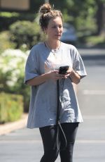 KALEY CUOCO Leaves Gym Session in Agoura Hills 09/25/2023