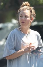 KALEY CUOCO Leaves Gym Session in Agoura Hills 09/25/2023
