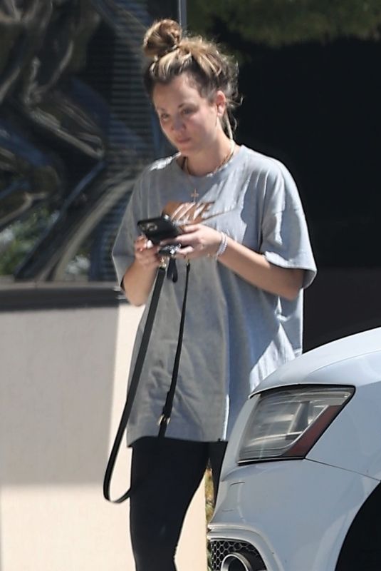 KALEY CUOCO Leaves Gym Session in Agoura Hills 09/25/2023