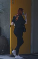 KAREN GILLAN Arrives at a Gym in Los Angeles 09/24/2023