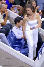 KARLIE KLOSS and Joshua Kushner at US Open in New York 09/06/2023
