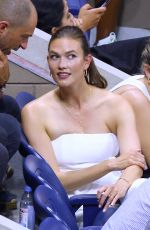 KARLIE KLOSS and Joshua Kushner at US Open in New York 09/06/2023