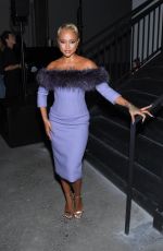 KARRUECHE TRAN Arrives at LaQuan Smith SS24 Show at New York Fashion Week 09/11/2023