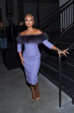 KARRUECHE TRAN Arrives at LaQuan Smith SS24 Show at New York Fashion Week 09/11/2023