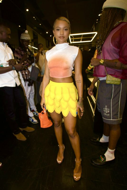 KARRUECHE TRAN at Mary J Blige x MCM Event in New York 09/06/2023