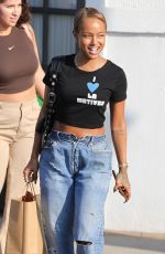 KARRUECHE TRAN Leaves a Gifting Suite in Beverly Hills 09/21/2023