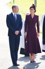 KATE MIDDLETON and Prince William at St Davids Cathedral to Commemorate Life of Her Late Majesty Queen Elizabeth II in St Davids 09/08/2023