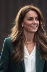 KATE MIDDLETON Visits AW Hainsworth Textile Mill in Leeds 09/26/2023