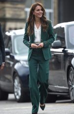 KATE MIDDLETON Visits AW Hainsworth Textile Mill in Leeds 09/26/2023