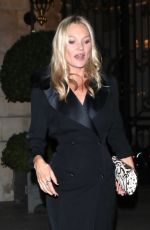 KATE MOSS and DEMI MOORE Heading to a Party in Paris 09/26/2023