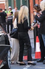 KATE MOSS Arrives at Vogue World Show at London Fashion Week 09/14/2023