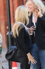KATE MOSS Arrives at Vogue World Show at London Fashion Week 09/14/2023