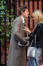 KATE MOSS Out and About in London 09/23/2023