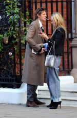 KATE MOSS Out and About in London 09/23/2023