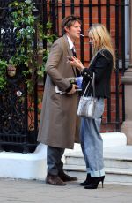 KATE MOSS Out and About in London 09/23/2023