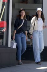 KATHERINE and CHRISTINA SCHWARZENEGGER Shopping at Kitson in Pacific Palisades 09/07/2023