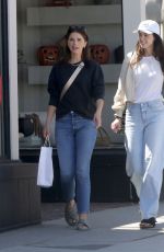 KATHERINE and CHRISTINA SCHWARZENEGGER Shopping at Kitson in Pacific Palisades 09/07/2023