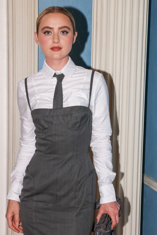 KATHRYN NEWTON at CFDA and Spotify NYFW Kickoff in New York 09/07/2023