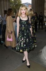 KATHRYN NEWTON at Erdem Show at London Fashion Week 09/17/2023