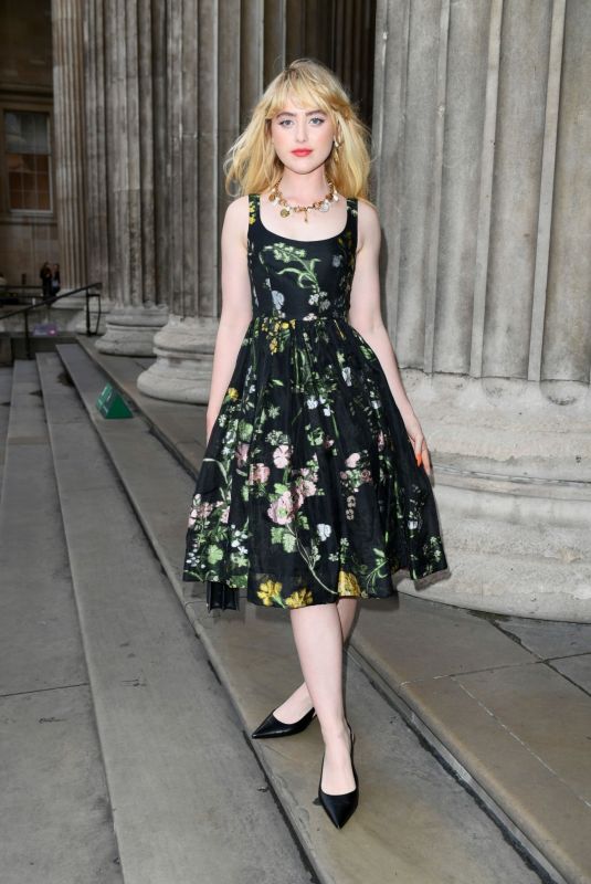 KATHRYN NEWTON at Erdem Show at London Fashion Week 09/17/2023