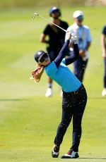 KATHRYN NEWTON Competing at All Star Golf Match in Rome 09/27/2023