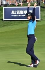 KATHRYN NEWTON Competing at All Star Golf Match in Rome 09/27/2023