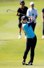 KATHRYN NEWTON Competing at All Star Golf Match in Rome 09/27/2023