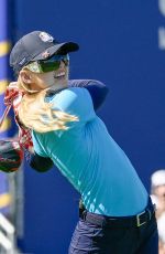 KATHRYN NEWTON Competing at All Star Golf Match in Rome 09/27/2023