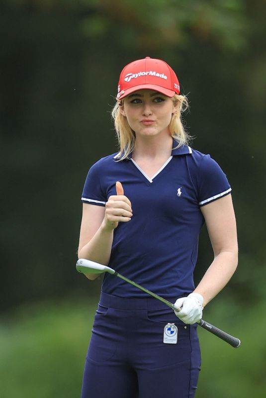 KATHRYN NEWTON Competing at BMW PGA Championship in England 09/13/2023