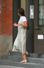 KATIE HOLMES Heading to Dinner in New York 09/11/2023