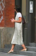 KATIE HOLMES Heading to Dinner in New York 09/11/2023
