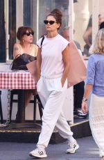 KATIE HOLMES Out and About in New York 09/01/2023