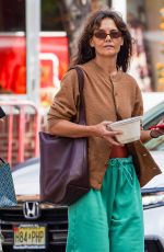 KATIE HOLMES Out for Lunch in New York 09/19/2023