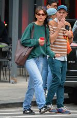 KATIE HOLMES Out with a Friend in New York 09/22/2023