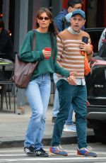 KATIE HOLMES Out with a Friend in New York 09/22/2023