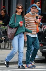 KATIE HOLMES Out with a Friend in New York 09/22/2023
