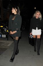KATYA JONES and AIMEE FULLER Arrives at Chiltern Firehouse in Londond 08/31/2023