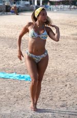KAZ CROSSLEY in Bikini at a Beach in Spain 09/05/2023