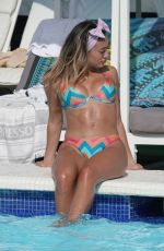 KAZ CROSSLEY in Bikini at a Pool at Jacaranda Lounge in Spain 09/17/2023