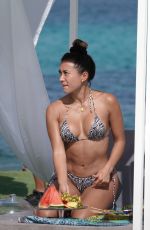 KAZIMIR CROSSLEY in Bikini at Jacaranda Lounge in Ibiza 09/04/2023