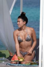 KAZIMIR CROSSLEY in Bikini at Jacaranda Lounge in Ibiza 09/04/2023