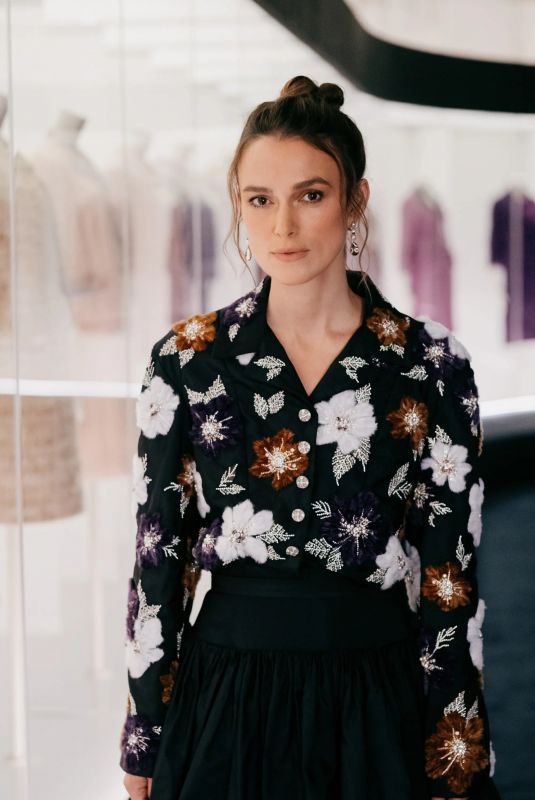 KEIRA KNIGHTLEY at Coco Chanel Exhibition at Victoria & Albert Museum in London 09/16/2023
