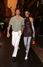 KELLY GALE and Joel Kinnaman Leaves Retrofete Runway Show at New York Fashion Week 09/11/2023