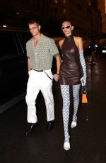 KELLY GALE and Joel Kinnaman Leaves Retrofete Runway Show at New York Fashion Week 09/11/2023