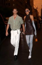 KELLY GALE and Joel Kinnaman Leaves Retrofete Runway Show at New York Fashion Week 09/11/2023