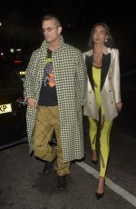 KELLY GALE Arrives at Perfect Magazine X Valentine Party at London Fashion Week 09/18/2023