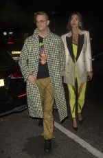 KELLY GALE Arrives at Perfect Magazine X Valentine Party at London Fashion Week 09/18/2023